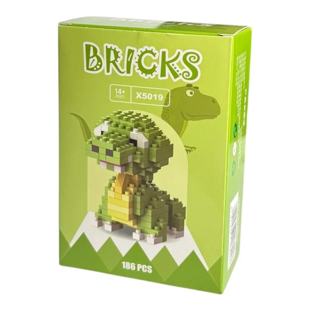 BRICKS X5019 Dinosaur Building Set 186 pcs